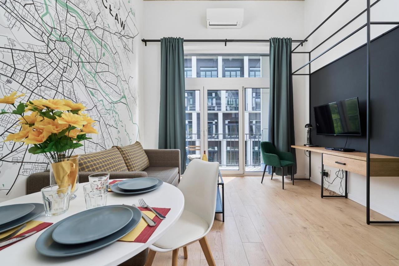 Mezzanine Studio Apartments Zarembowicza Wroclaw Airport By Renters Екстер'єр фото