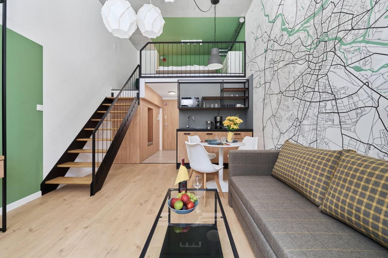Mezzanine Studio Apartments Zarembowicza Wroclaw Airport By Renters Екстер'єр фото