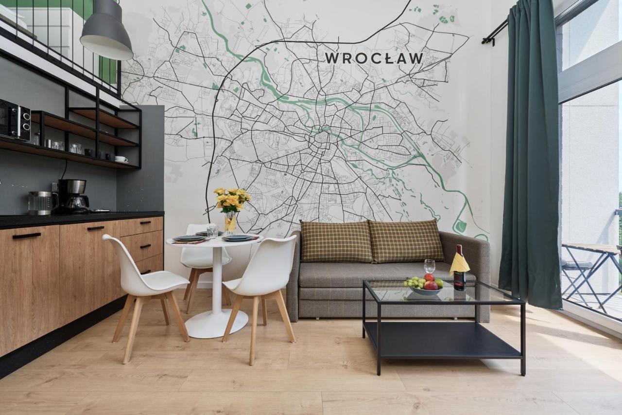 Mezzanine Studio Apartments Zarembowicza Wroclaw Airport By Renters Екстер'єр фото