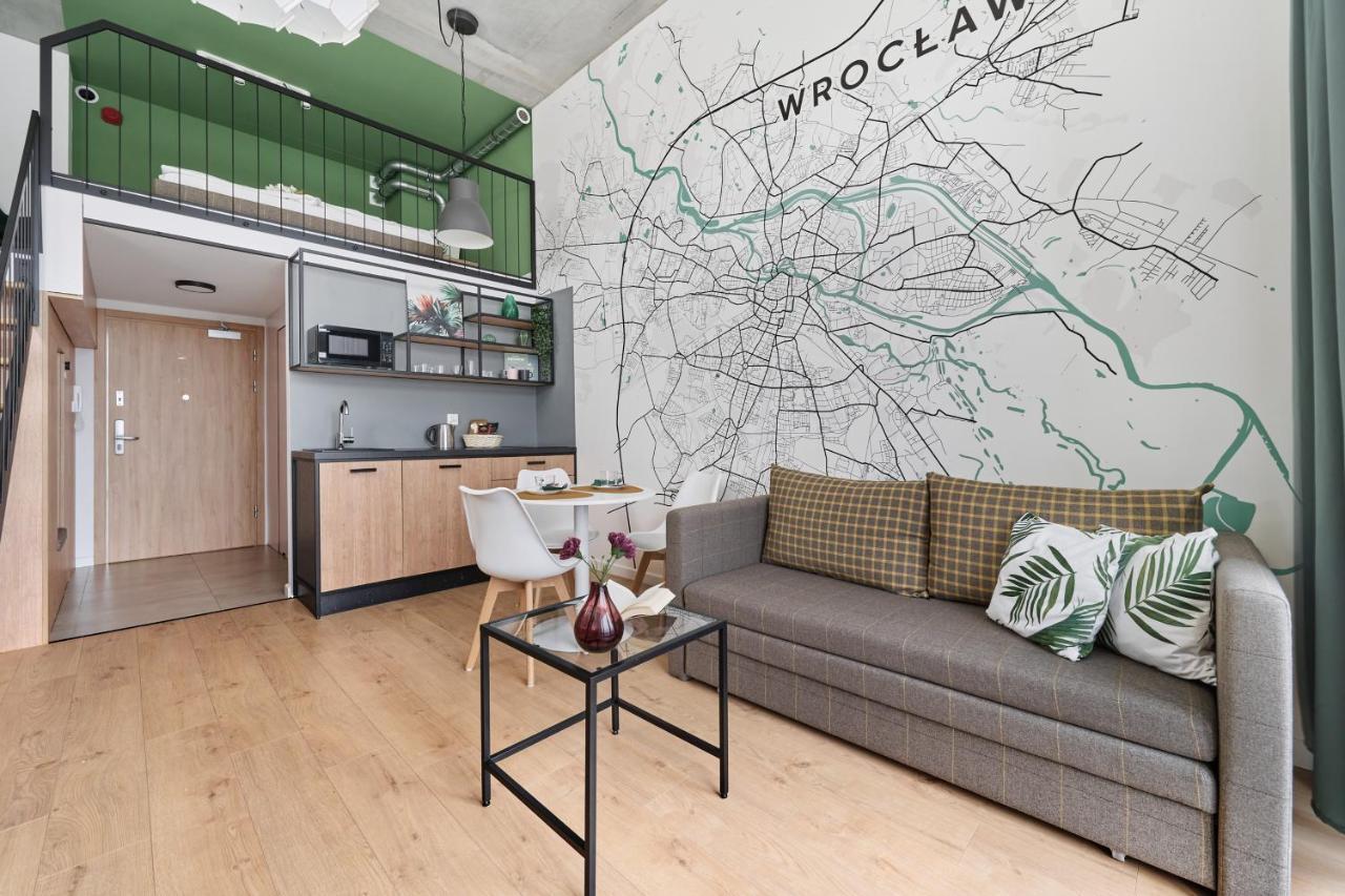 Mezzanine Studio Apartments Zarembowicza Wroclaw Airport By Renters Екстер'єр фото