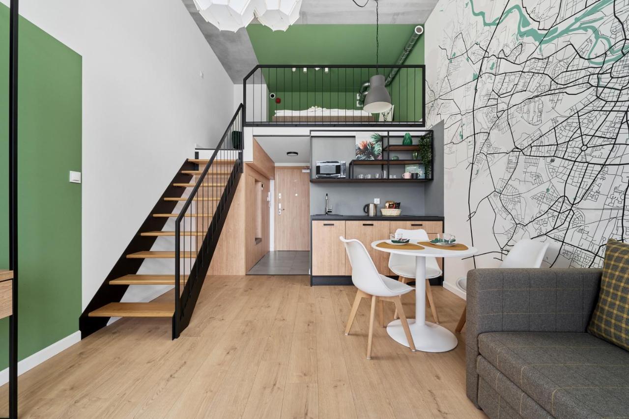Mezzanine Studio Apartments Zarembowicza Wroclaw Airport By Renters Екстер'єр фото