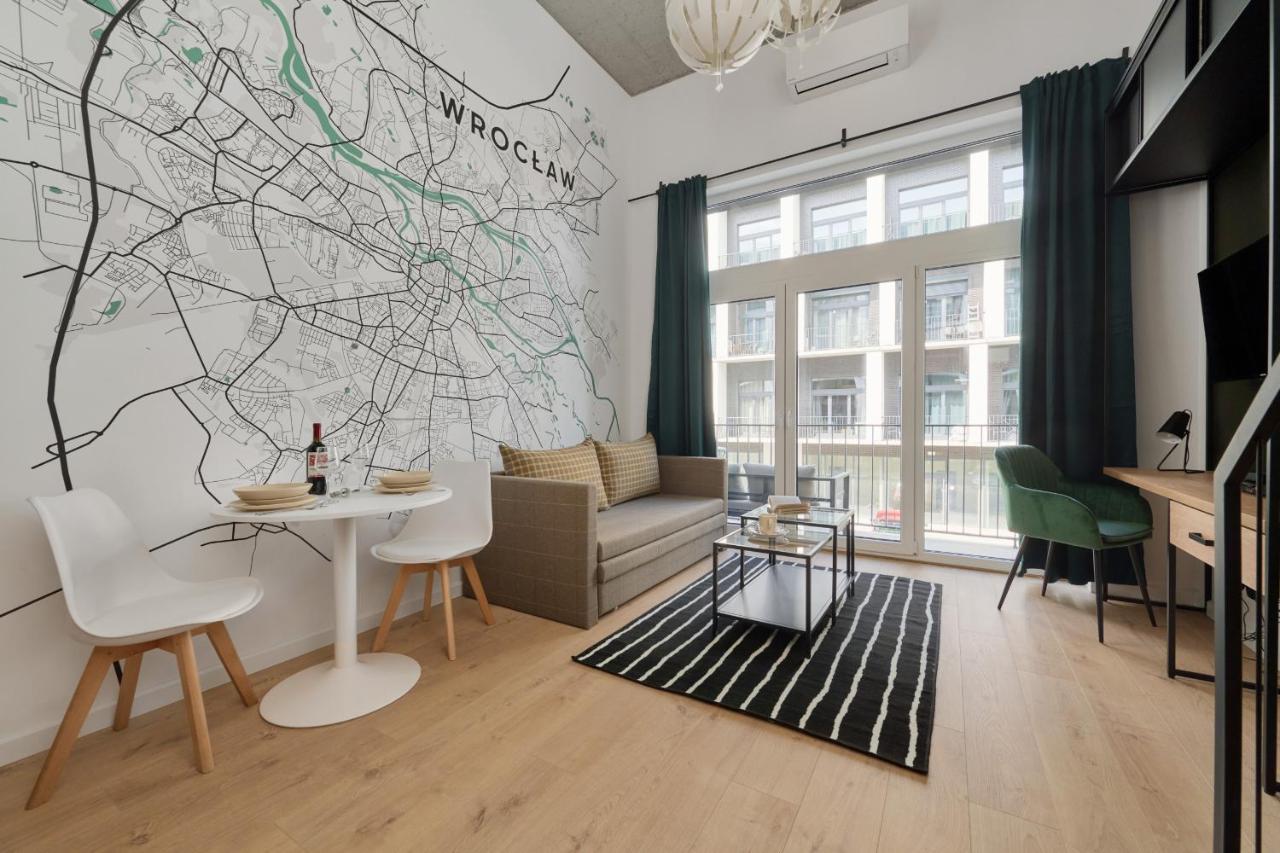 Mezzanine Studio Apartments Zarembowicza Wroclaw Airport By Renters Екстер'єр фото