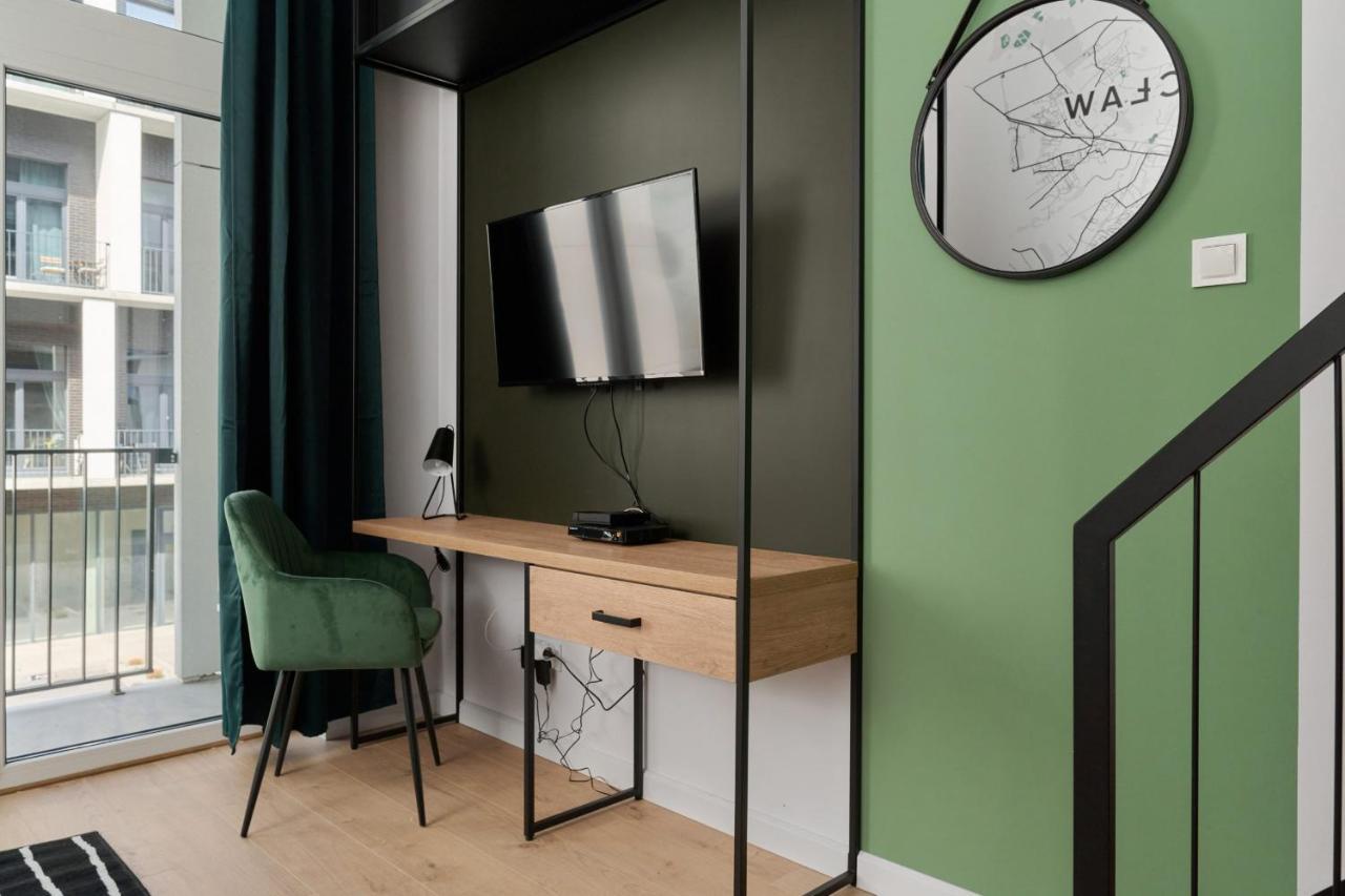 Mezzanine Studio Apartments Zarembowicza Wroclaw Airport By Renters Екстер'єр фото
