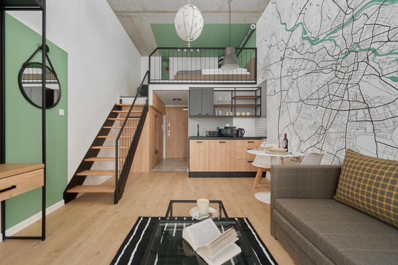 Mezzanine Studio Apartments Zarembowicza Wroclaw Airport By Renters Екстер'єр фото